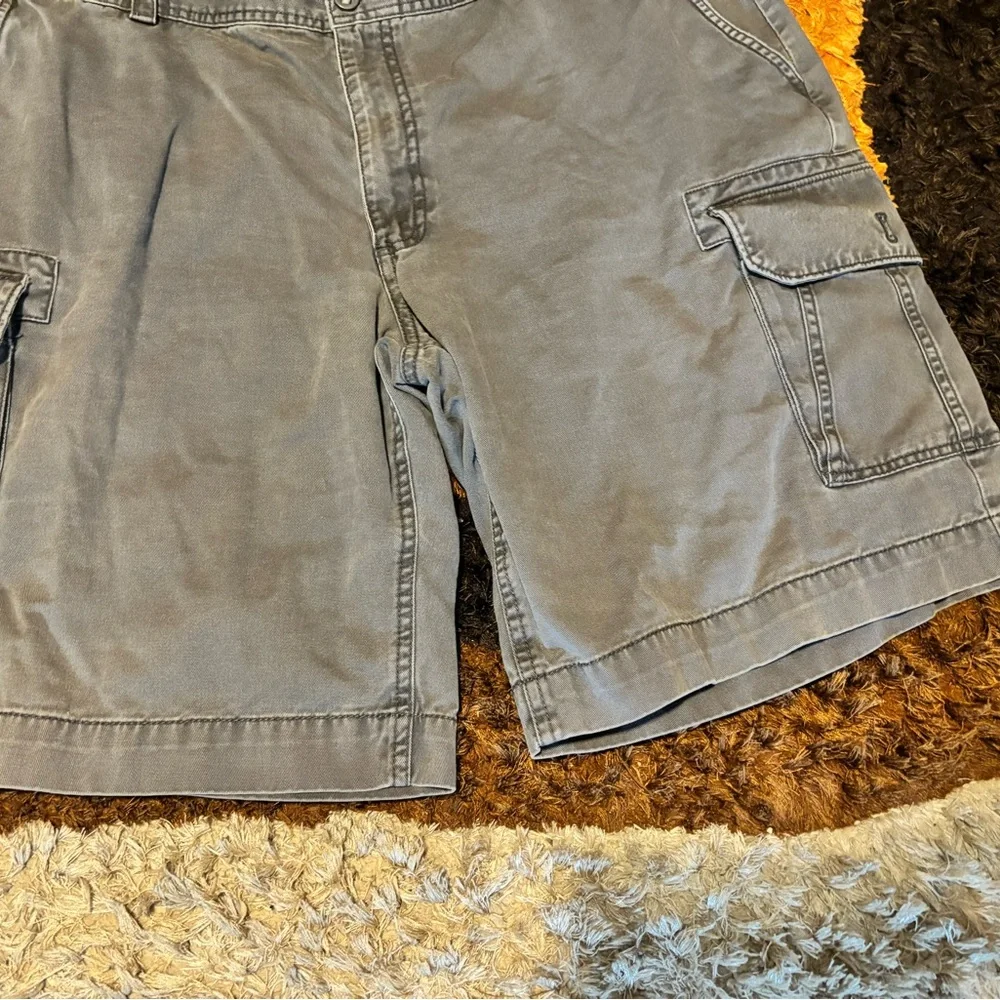 IZOD, Men’s, Gray, Cargo Shorts